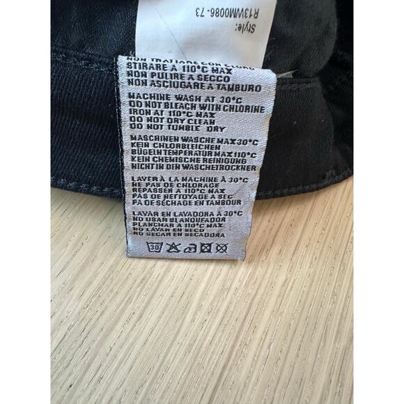 R13 High Rise Jeans Boy Skinny Sz 27 R13WM0086-73 -Made in Italy 2279 - Picture 8 of 9